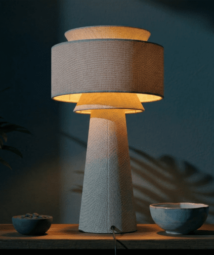 Loom Cairn Table Lamp